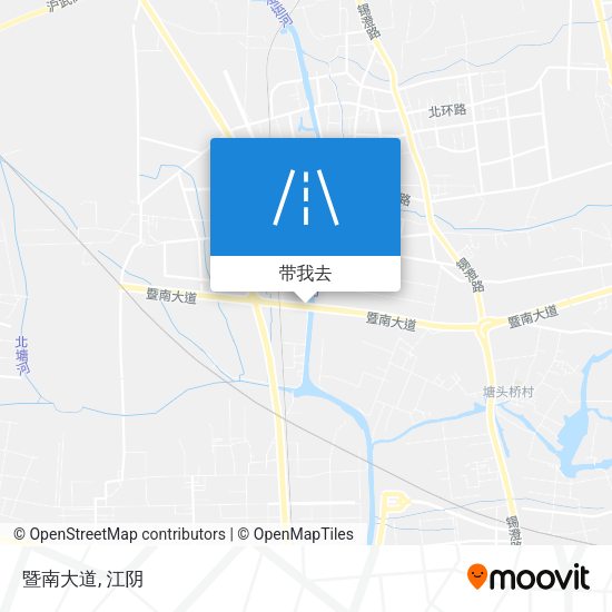 暨南大道地图