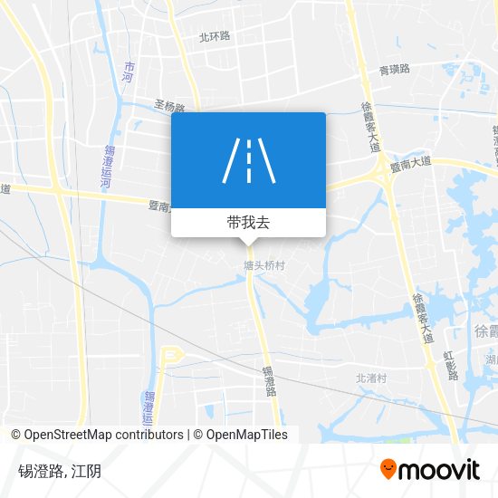 锡澄路地图