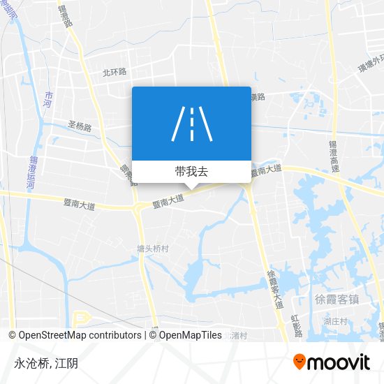 永沧桥地图