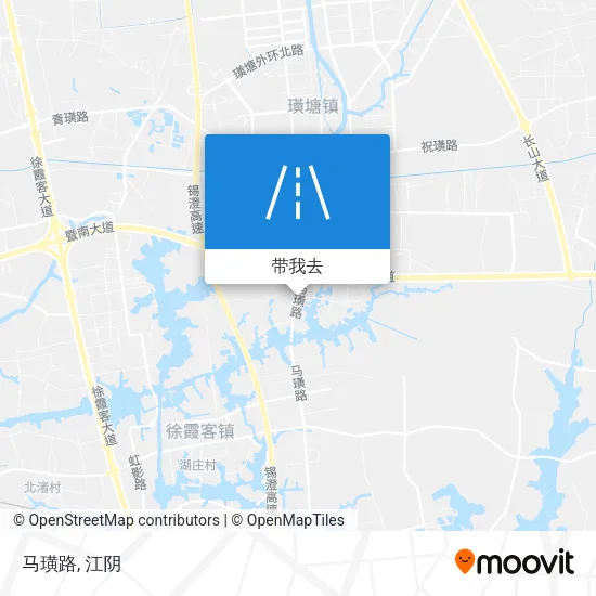 马璜路地图