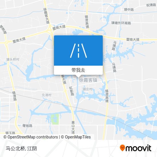 马公北桥地图