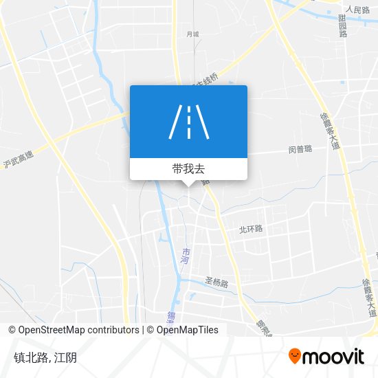 镇北路地图