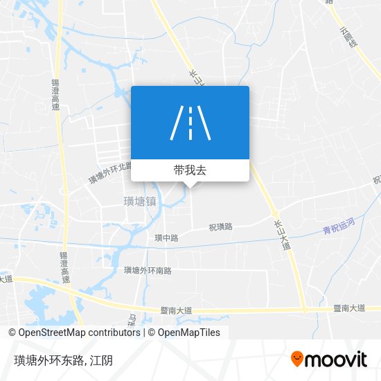 璜塘外环东路地图