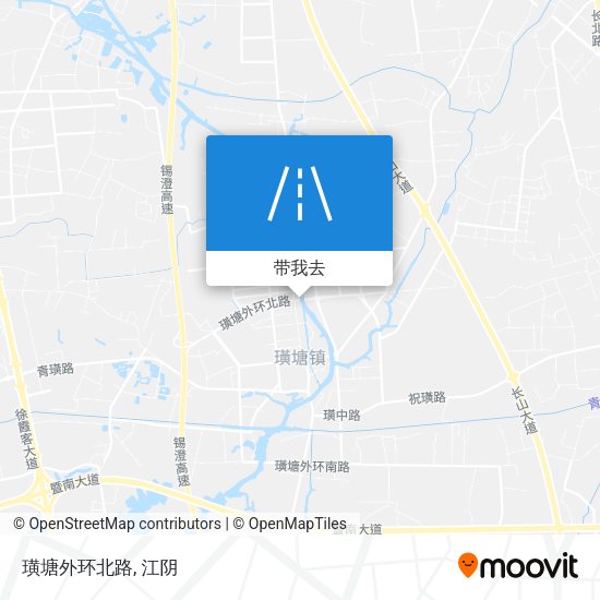 璜塘外环北路地图