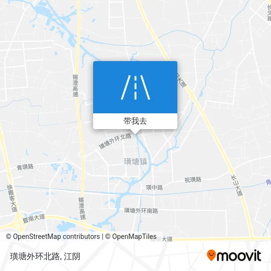 璜塘外环北路地图