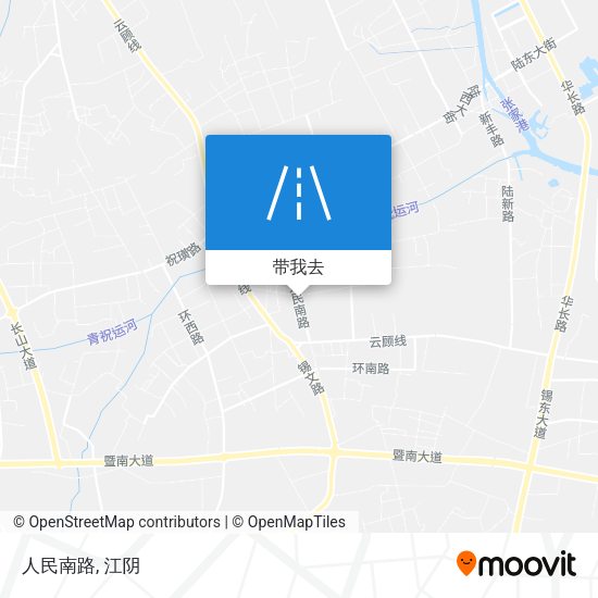 人民南路地图