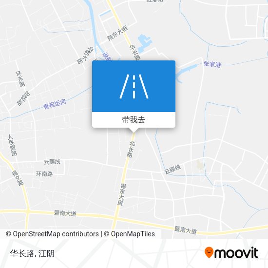 华长路地图