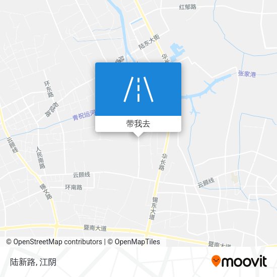 陆新路地图