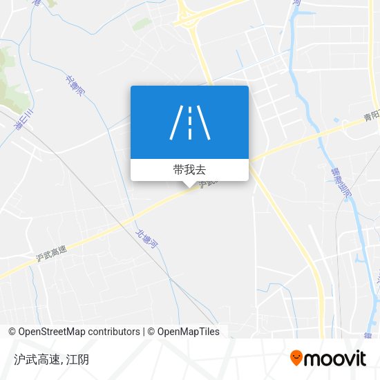 沪武高速地图