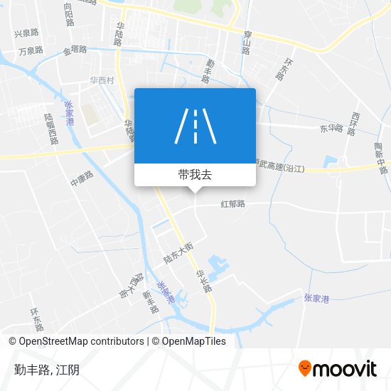 勤丰路地图