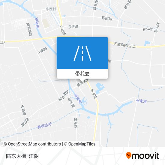 陆东大街地图