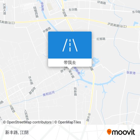新丰路地图