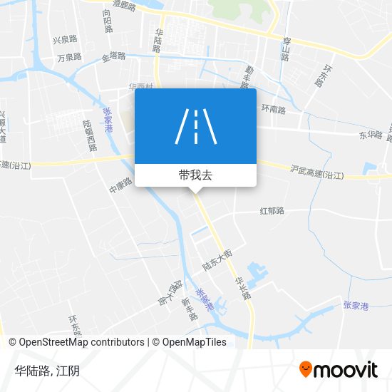 华陆路地图
