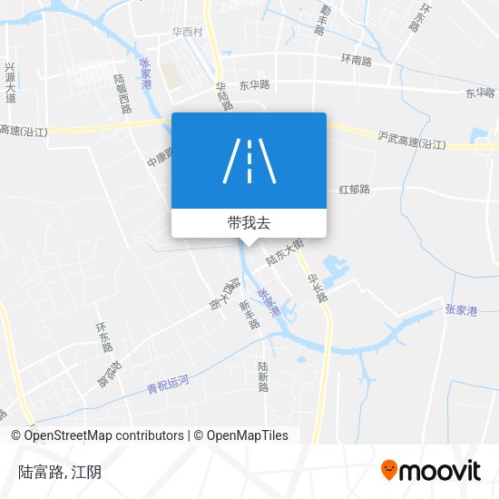 陆富路地图