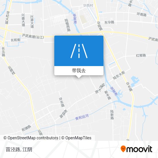 苗泾路地图