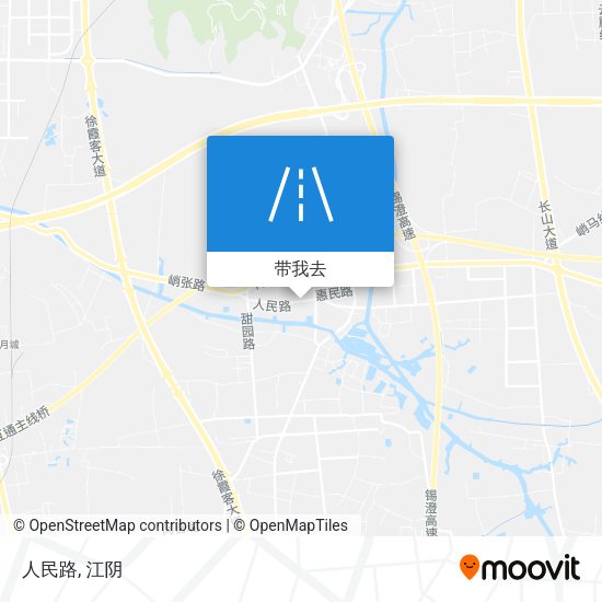 人民路地图