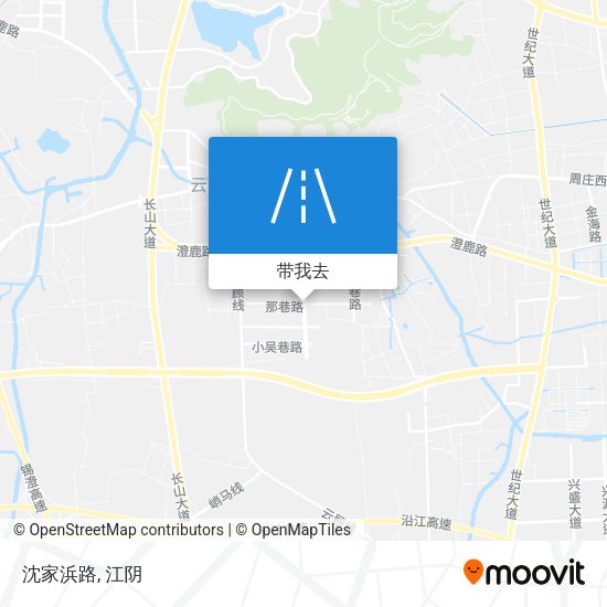 沈家浜路地图