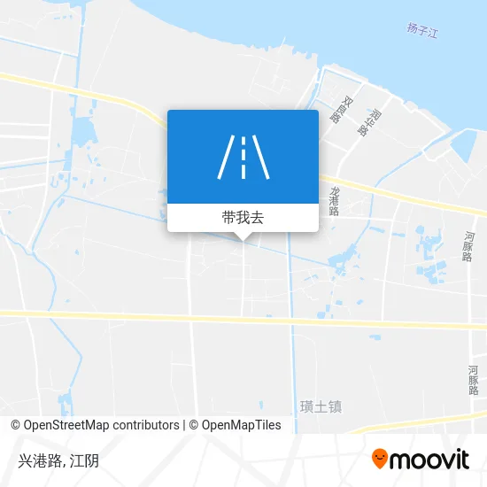 兴港路地图