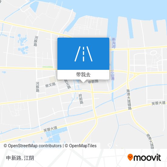 申新路地图