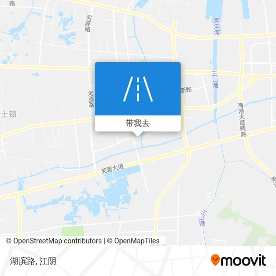 湖滨路地图