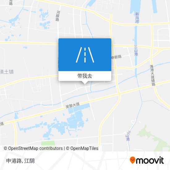申港路地图