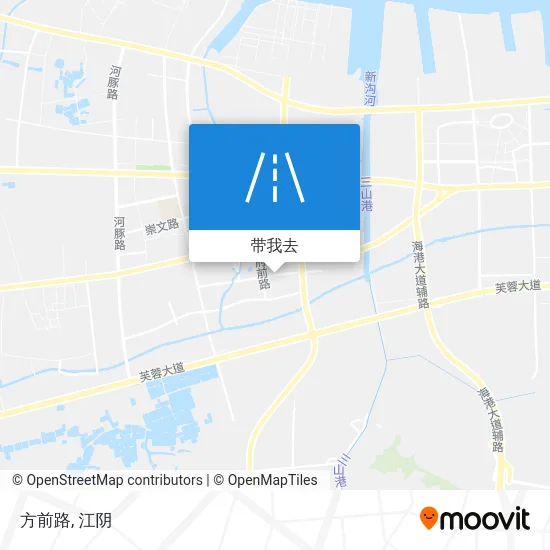 方前路地图