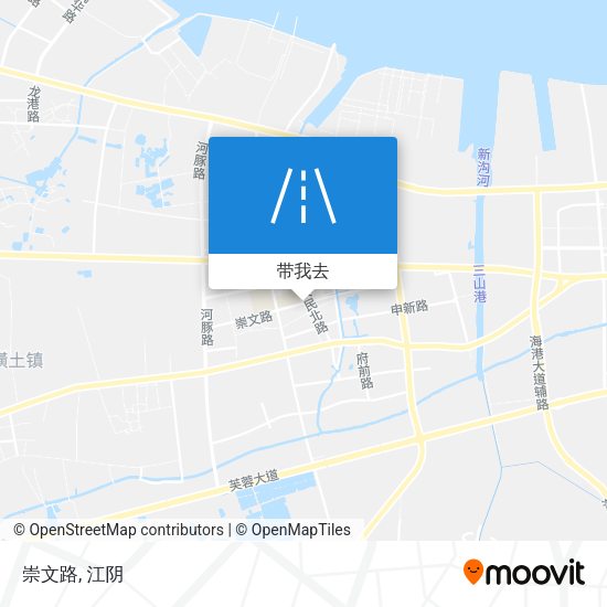 崇文路地图