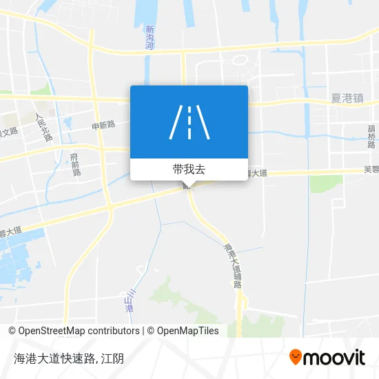 海港大道快速路地图