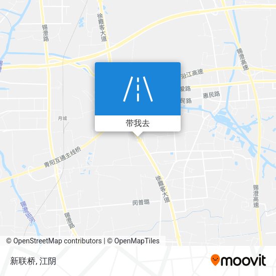 新联桥地图