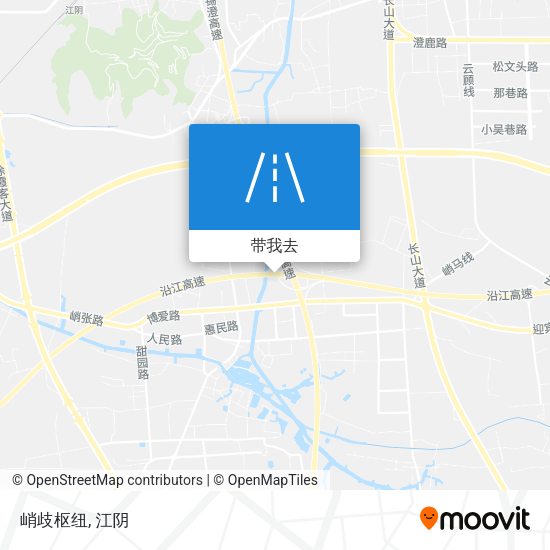 峭歧枢纽地图