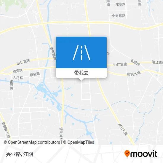 兴业路地图