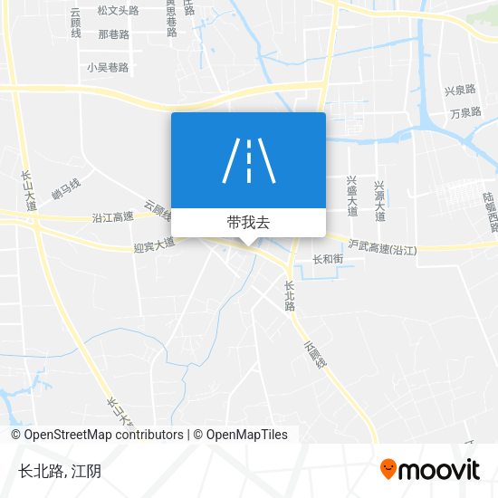 长北路地图