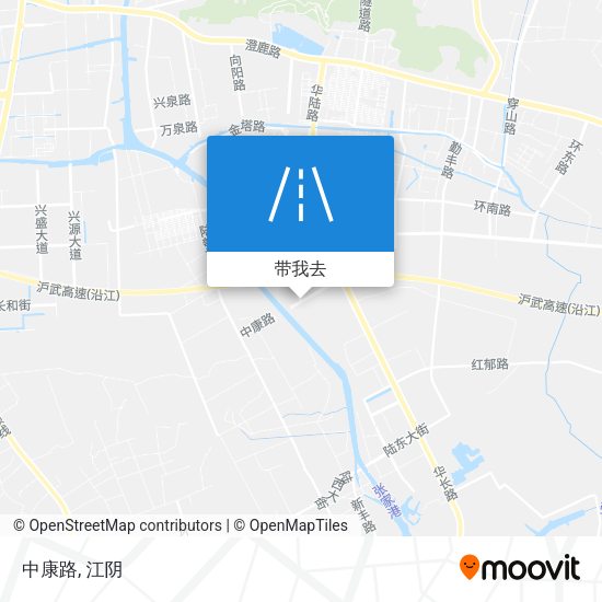 中康路地图