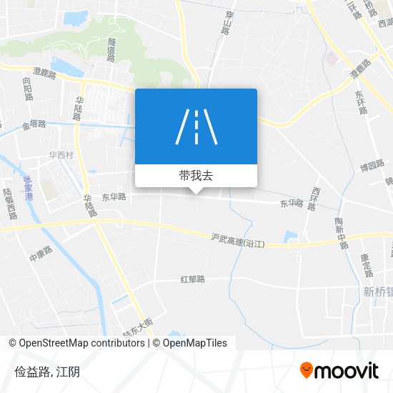 俭益路地图