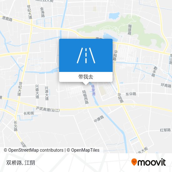 双桥路地图