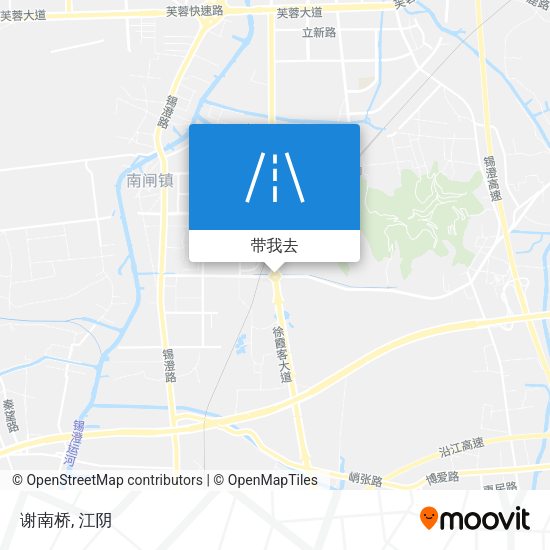 谢南桥地图