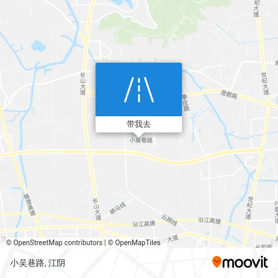 小吴巷路地图