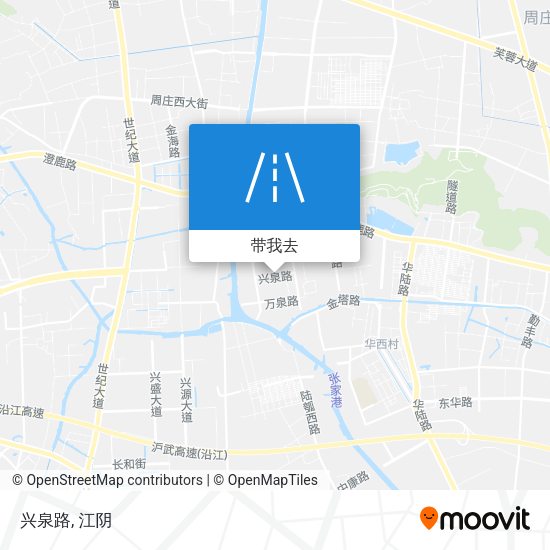 兴泉路地图