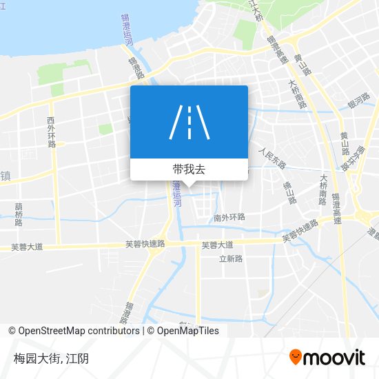 梅园大街地图