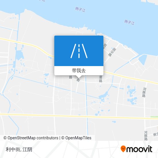 利中街地图