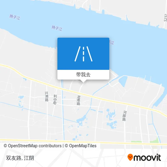 双友路地图