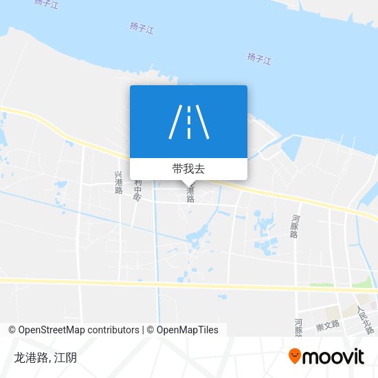 龙港路地图