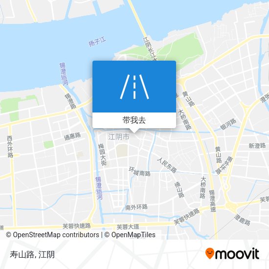 寿山路地图