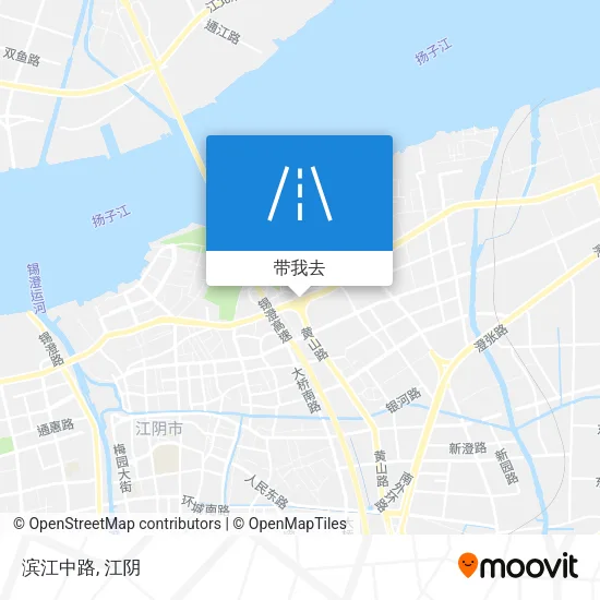 滨江中路地图