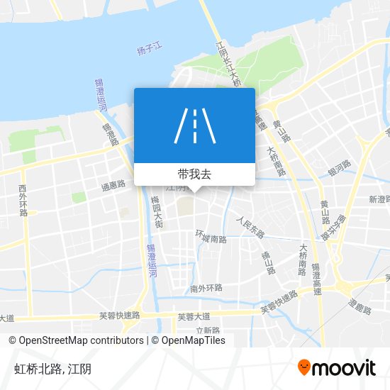 虹桥北路地图