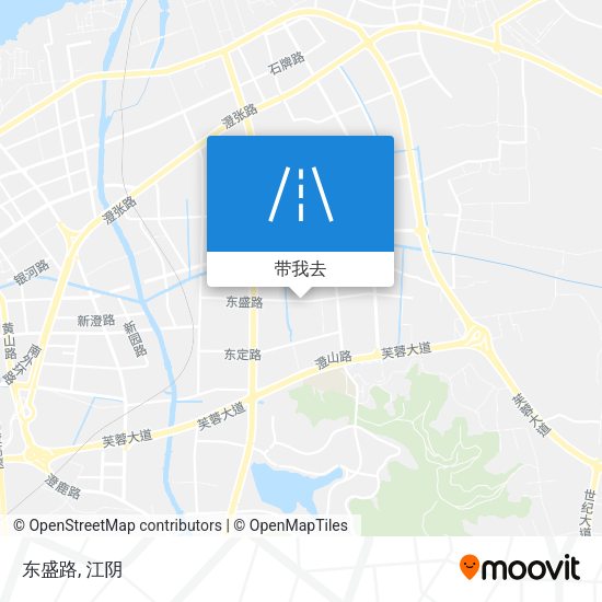 东盛路地图