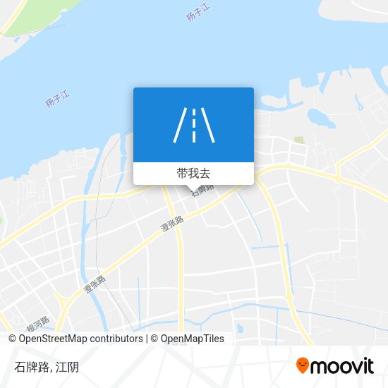 石牌路地图