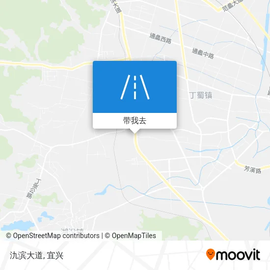 氿滨大道地图
