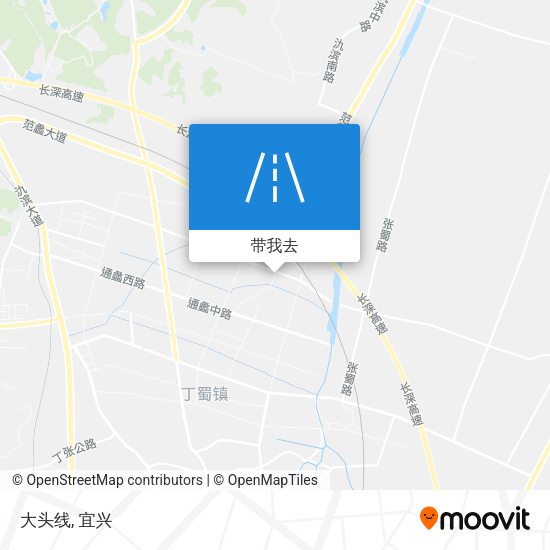 大头线地图