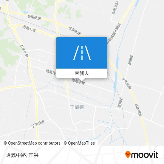 通蠡中路地图